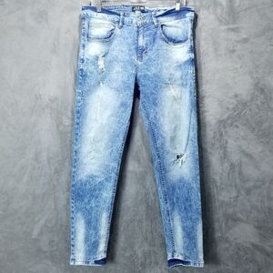 CCP Brand Jeans Mens 33×32 Blue Slim Straight Denim